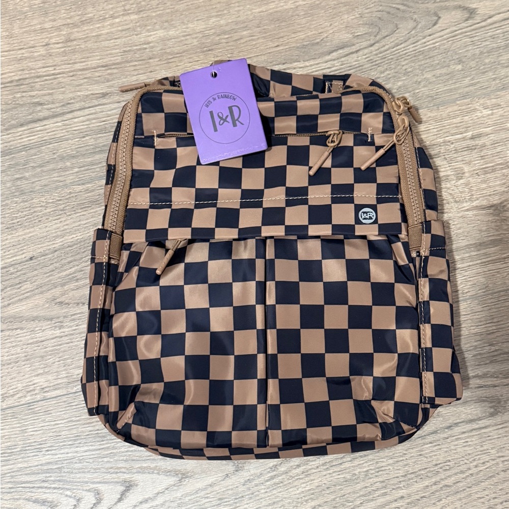 Iris and Rainbow Mini Backpack Chestnut - image 2